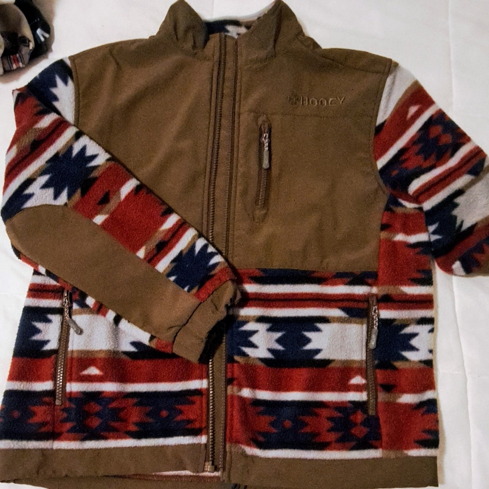 Hooey Multicolor Patterned Jacket